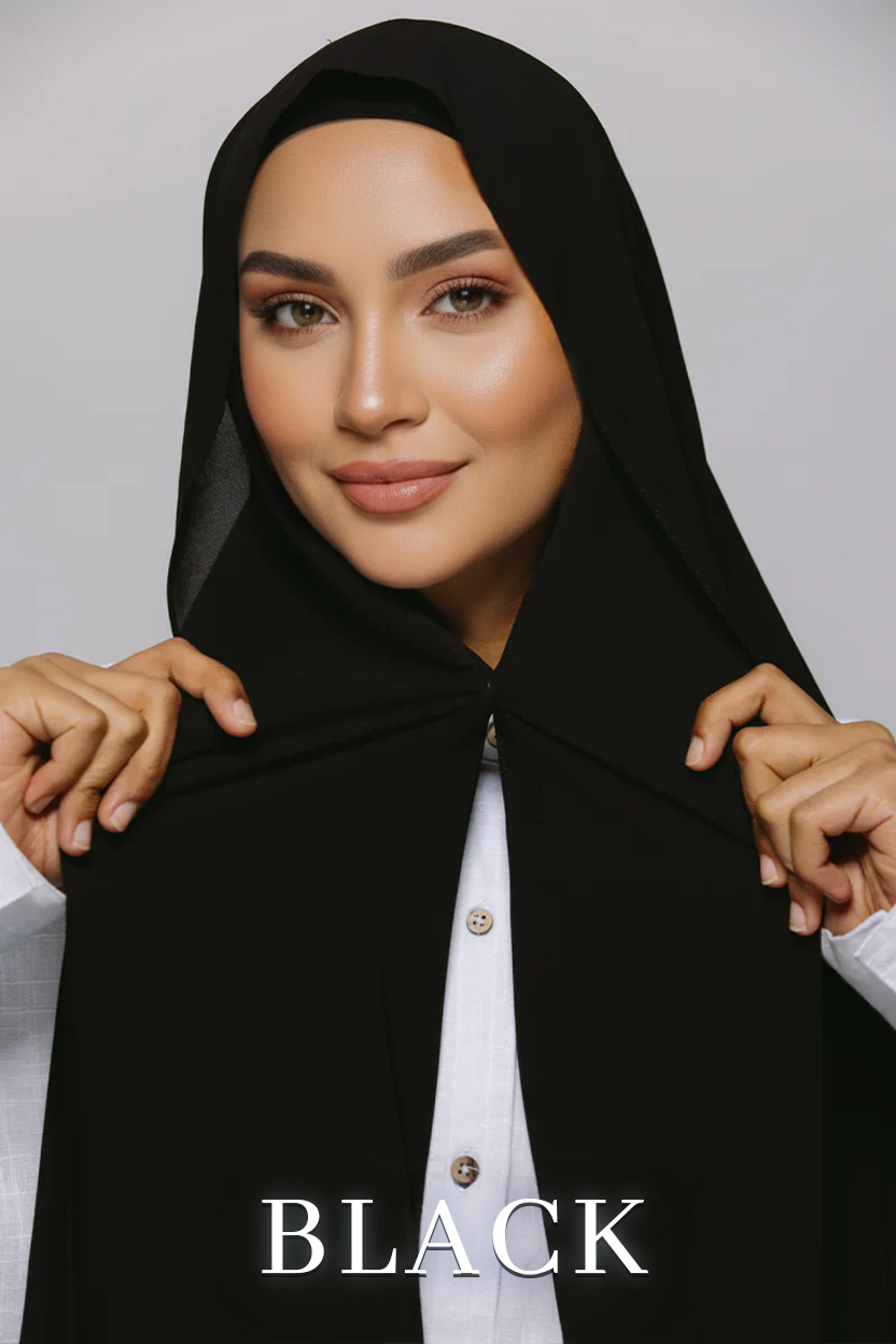 حجاب الاميرة الجديد - قطعتين و قفل مغناطيسي