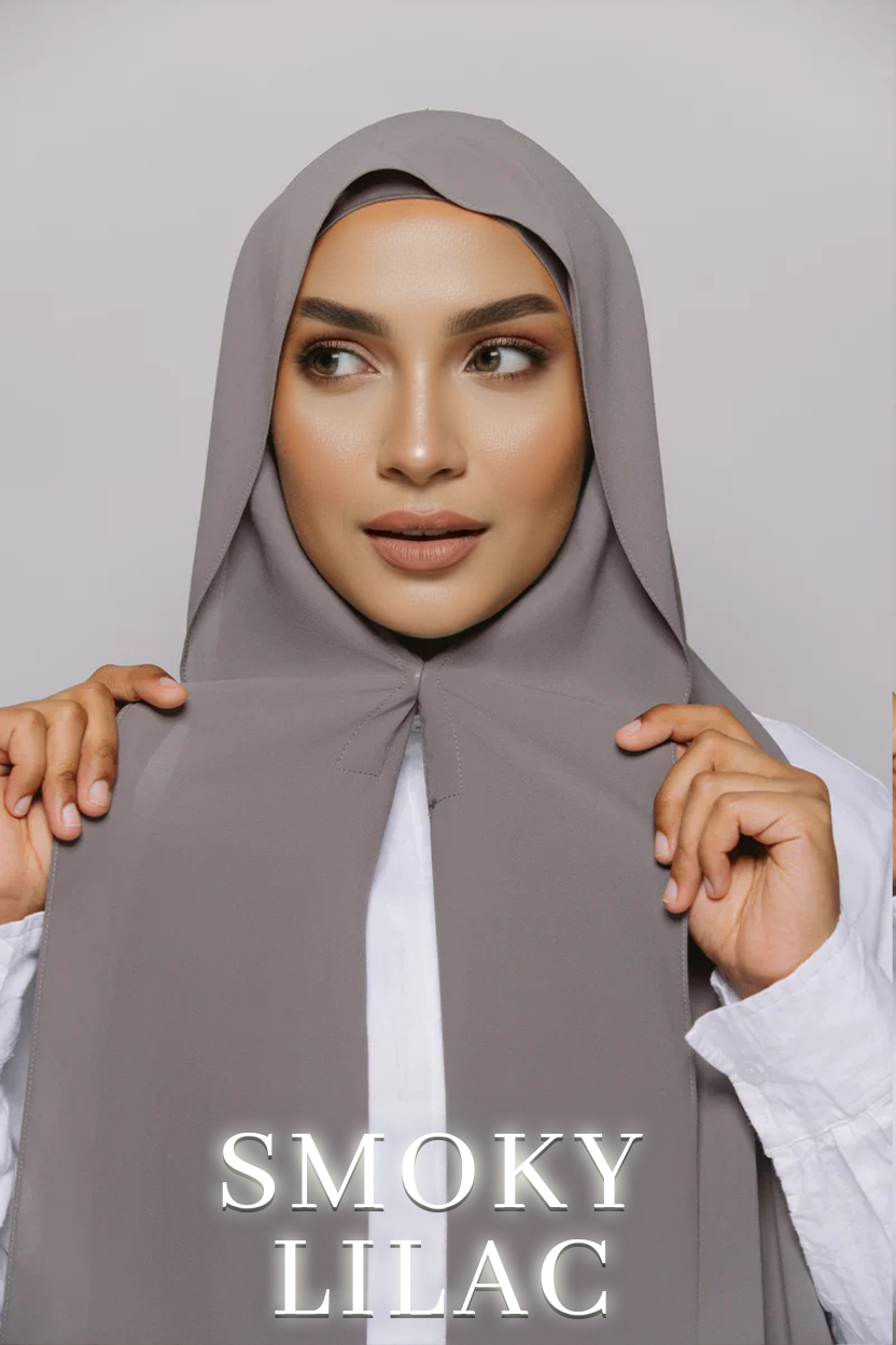 حجاب الاميرة الجديد - قطعتين و قفل مغناطيسي