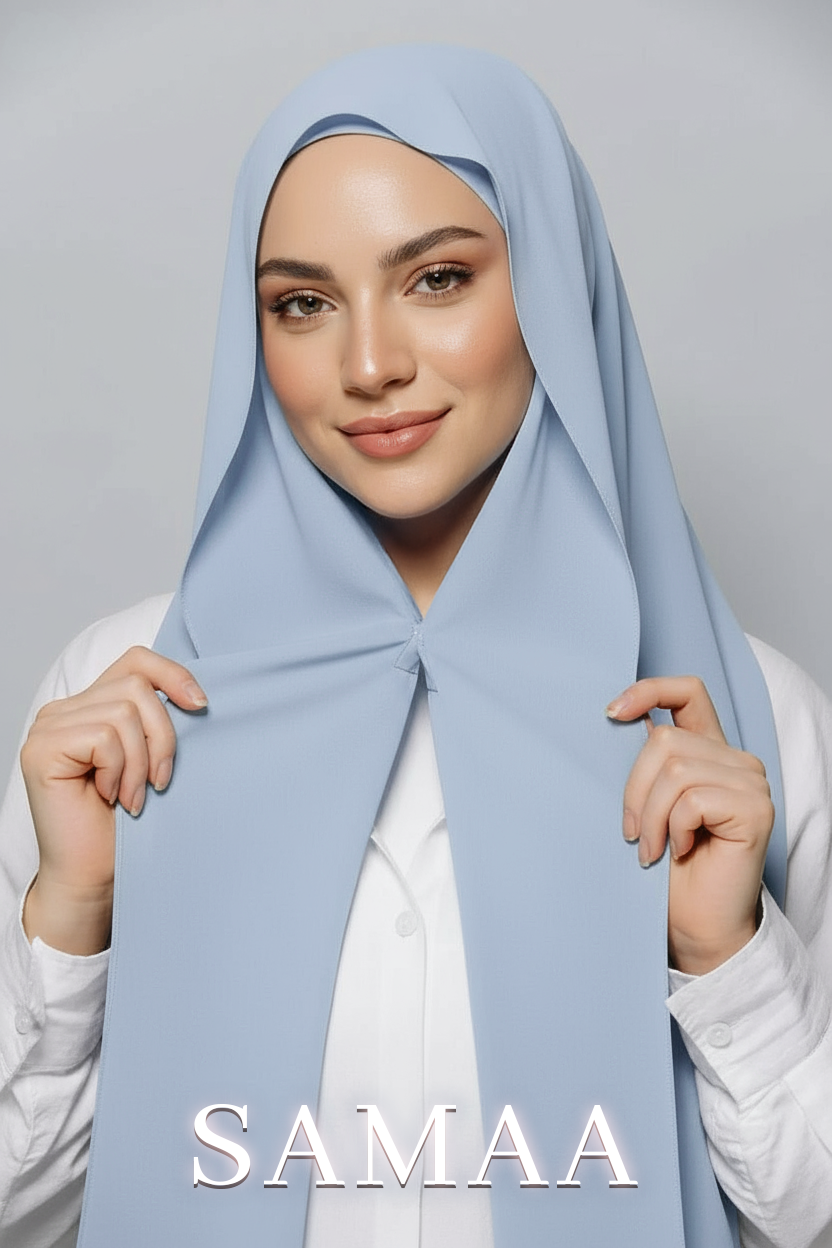 حجاب الاميرة الجديد - قطعتين و قفل مغناطيسي