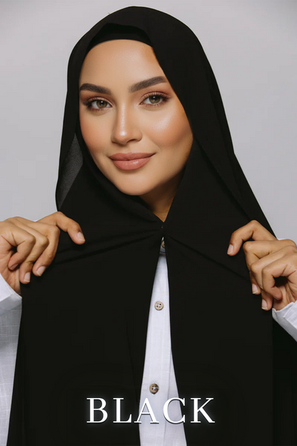 حجاب الاميرة الجديد -  قطعتين و قفل مغناطيسي