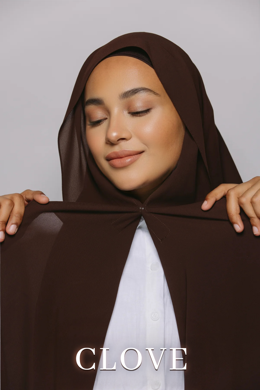 حجاب الاميرة الجديد -  قطعتين و قفل مغناطيسي